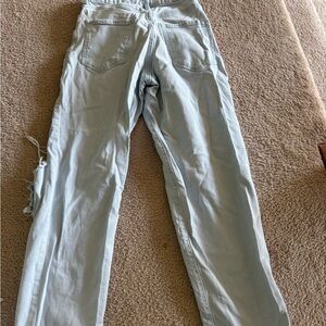 Old Navy Light Blue Straight Leg Jeans